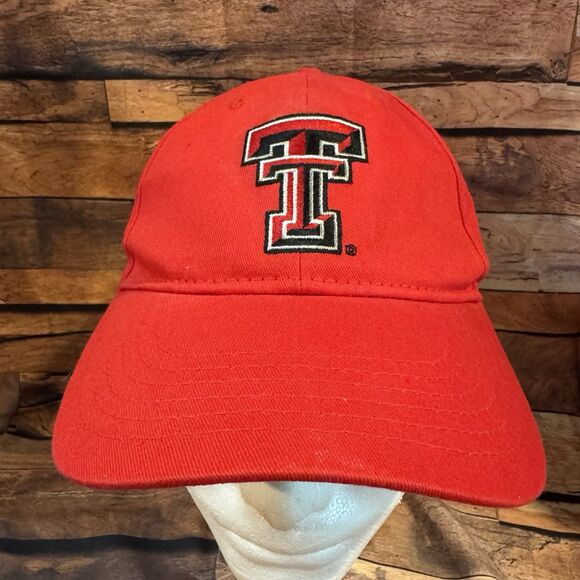 Texas Tech Hat Cap SnapBack Adjustable Red Raiders Double T Logo University - Picture 1 of 7
